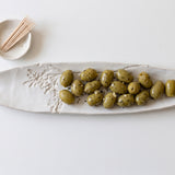 Blanco tray and olives